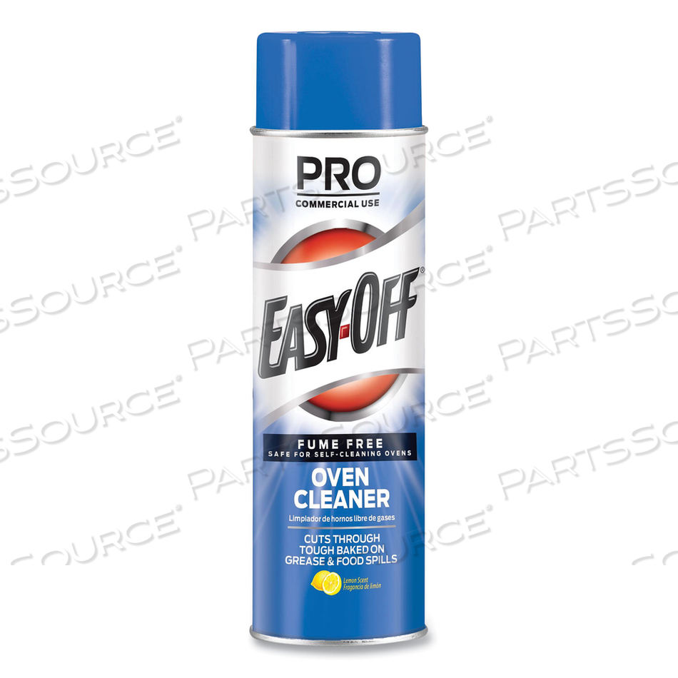 FUME FREE MAX OVEN CLEANER, FOAM, LEMON, 24 OZ AEROSOL SPRAY by Easy-Off FUME FREE MAX OVEN CLEANER, FOAM, LEMON, 24 OZ AEROSOL SPRAY by Easy-Off
