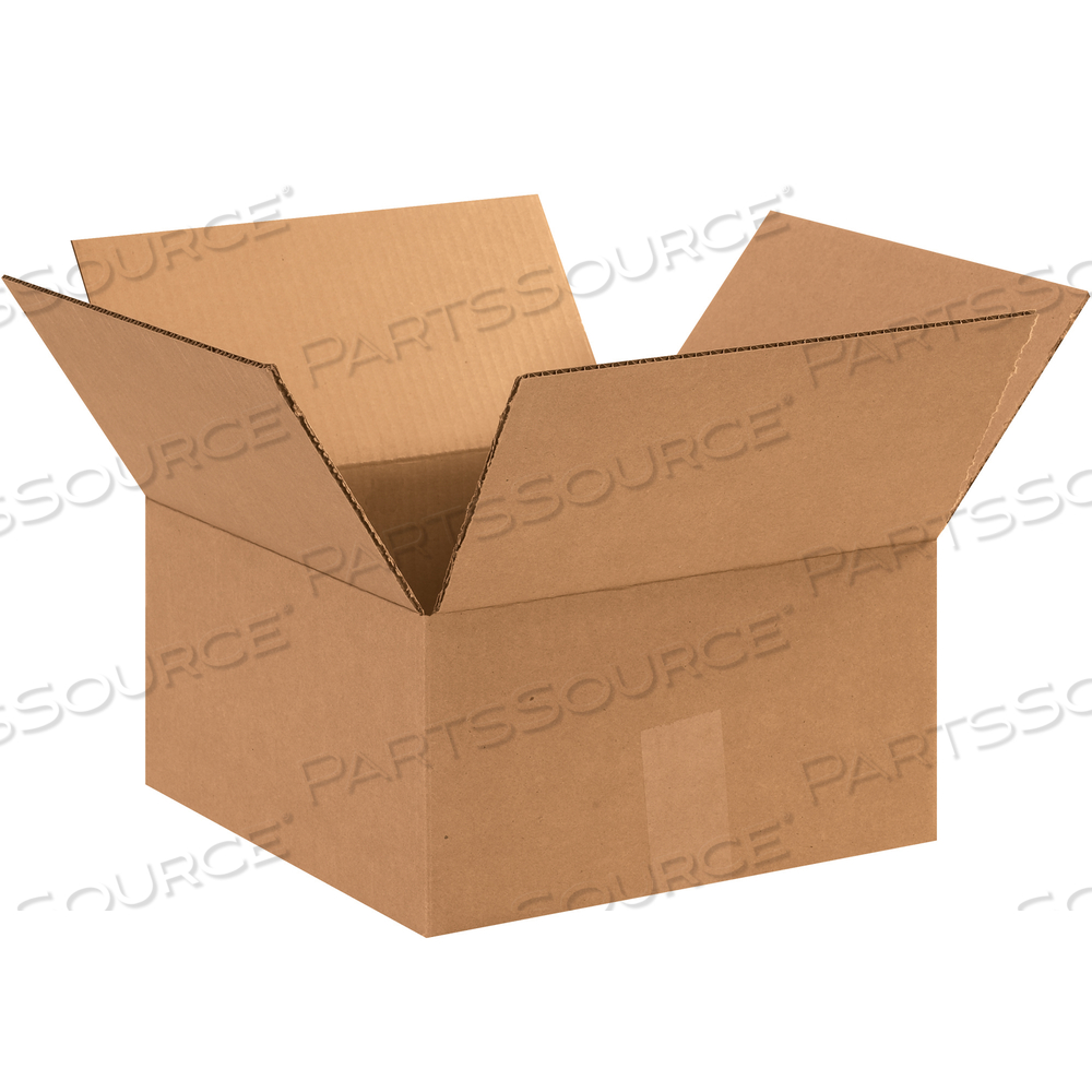 FLAT CORRUGATED BOXES, 12" X 12" X 6", KRAFT, 25/BUNDLE by BOX Partners (Box Acquisitions, LLC)