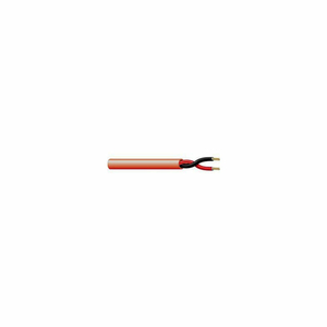 14AWG 2C SOLID FIRE ALARM CABLE FPLR 1,000 FT. BOX RED by Convergent Connectivity Technology