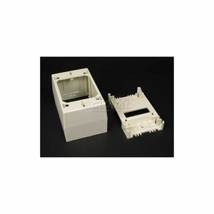 2348 1-GANG DEEP DEVICE BOX, IVORY, 4-3/4"L by Wiremold
