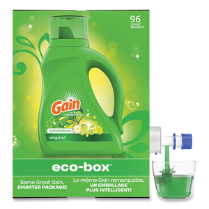 LIQUID LAUNDRY DETERGENT, ORIGINAL SCENT, 105 OZ BAG-IN-BOX by Gain