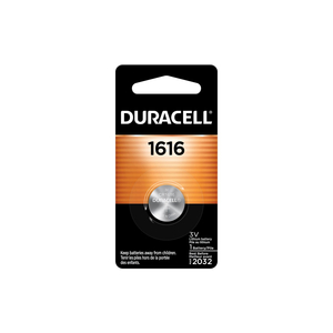 DL1616BPK DURACELL, DL1616, COIN BATTERY, 3.1 V, LITHIUM, 1PK by Duracell