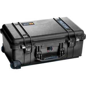 1510 WATERTIGHT CARRY-ON WHEELED CASE WITH FOAM 19-3/4" X 11" X 7-5/8", BLACK by Pelican Products