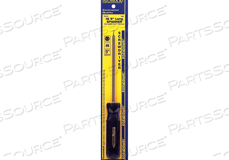 TAMPER RESIST SCREWDRIVER SPANNER #6X5 by Eazypower