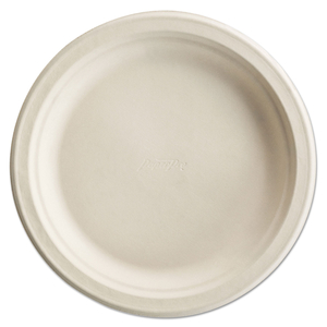 PAPER PRO ROUND PLATES, 8.75" DIA, WHITE, 125/PACK, 4 PACKS/CARTON by Chinet