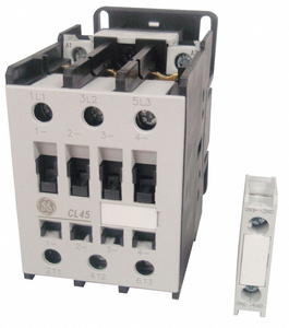 H2482 IEC MAGNETIC CONTACTOR 240VAC 34A 1NO 3P by General Electric Company