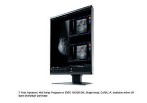 5 YEAR ADVANCED HOT SWAP PROGRAM FOR EIZO RX560-BK, SINGLE HEAD, CANADA, AVAILABLE WITHIN 60 DAYS OF PRODUCT PURCHASE. by Eizo Inc.