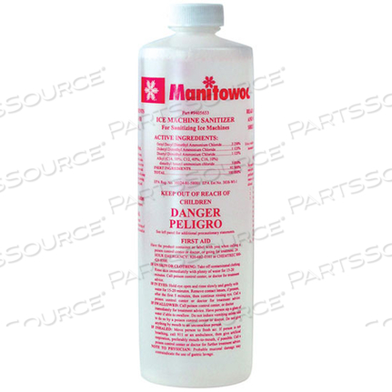 SANITIZER, ICE MACHINE- 16OZ by Manitowoc