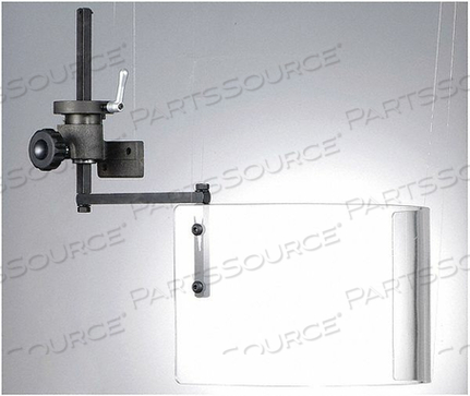 SWING AWAY SAFETY GUARD CAST IRON WHITE by DAYTON ELECTRIC MANUFACTURING CO