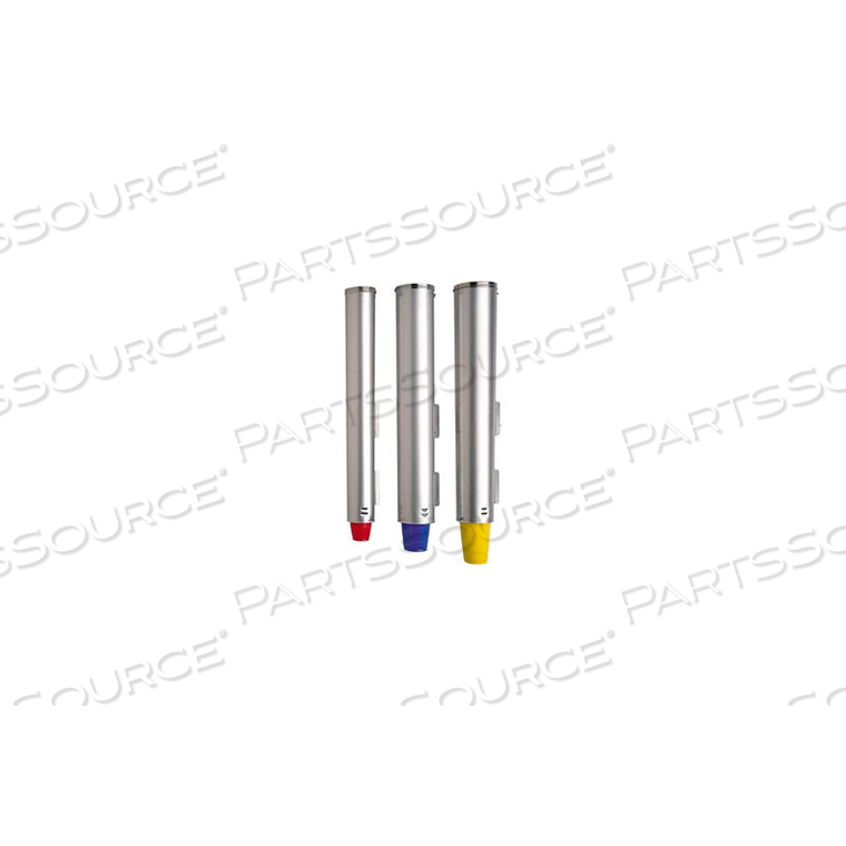 SURFACE-MOUNT, GRAVITY-FEED CUP DISPENSER - 6 TO 12 OZ. by Dispense Rite