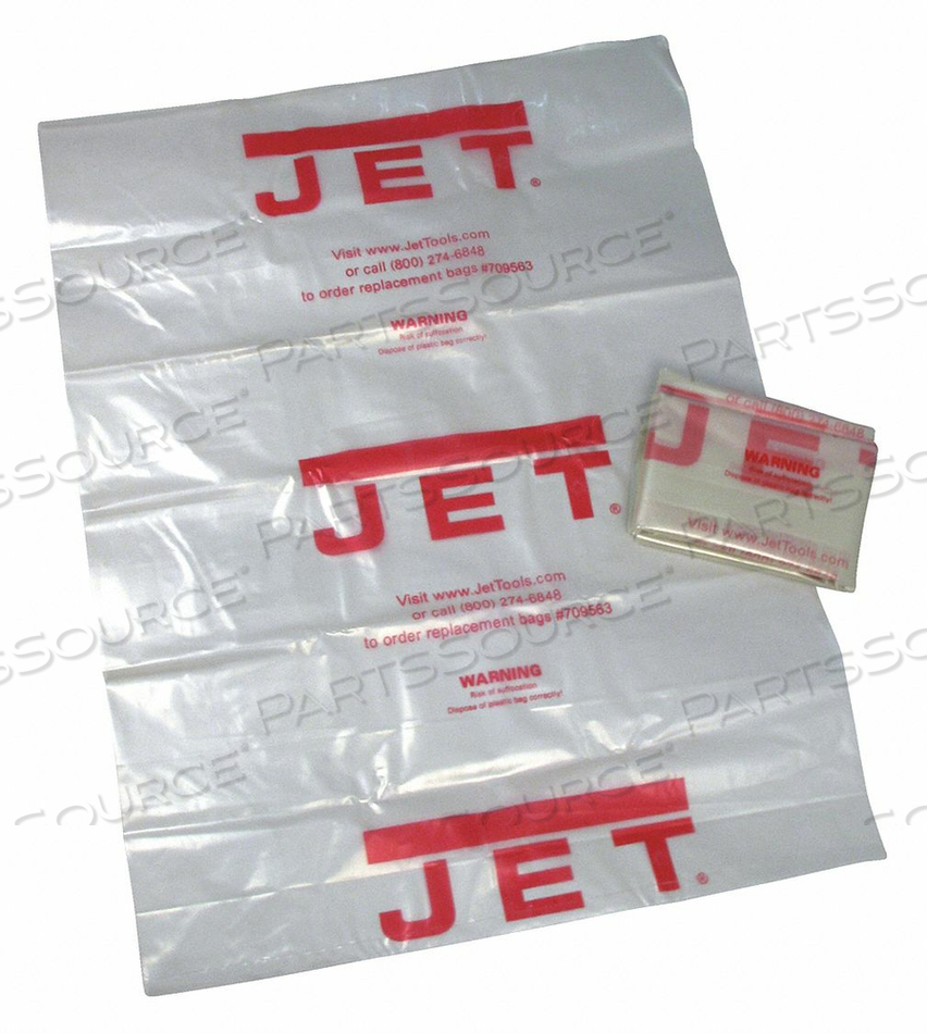 COLLECTION BAGS 3-11/16FTLX47-1/4INH PK5 by Jet COLLECTION BAGS 3-11/16FTLX47-1/4INH PK5 by Jet