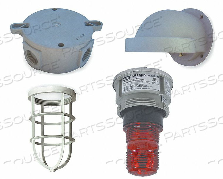 FLASHING XENON RED 60 TO 80 FLASHES by Killark FLASHING XENON RED 60 TO 80 FLASHES by Killark