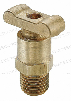 DRAIN COCK BALL VALVE BRASS 1/4 IN by Parker Hannifin Corporation