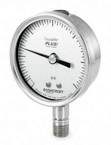 D1019 PRESSURE GAUGE 0 TO 200 PSI 2-1/2IN by Ashcroft Inc.