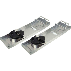 STAINLESS STEEL DELUXE KNEEBOARDS, 28" X 8", by Kraft Tool STAINLESS STEEL DELUXE KNEEBOARDS, 28" X 8", by Kraft Tool