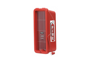 FIRE EXTINGUISHER CABINET 5 LB CAP. RED by Cato