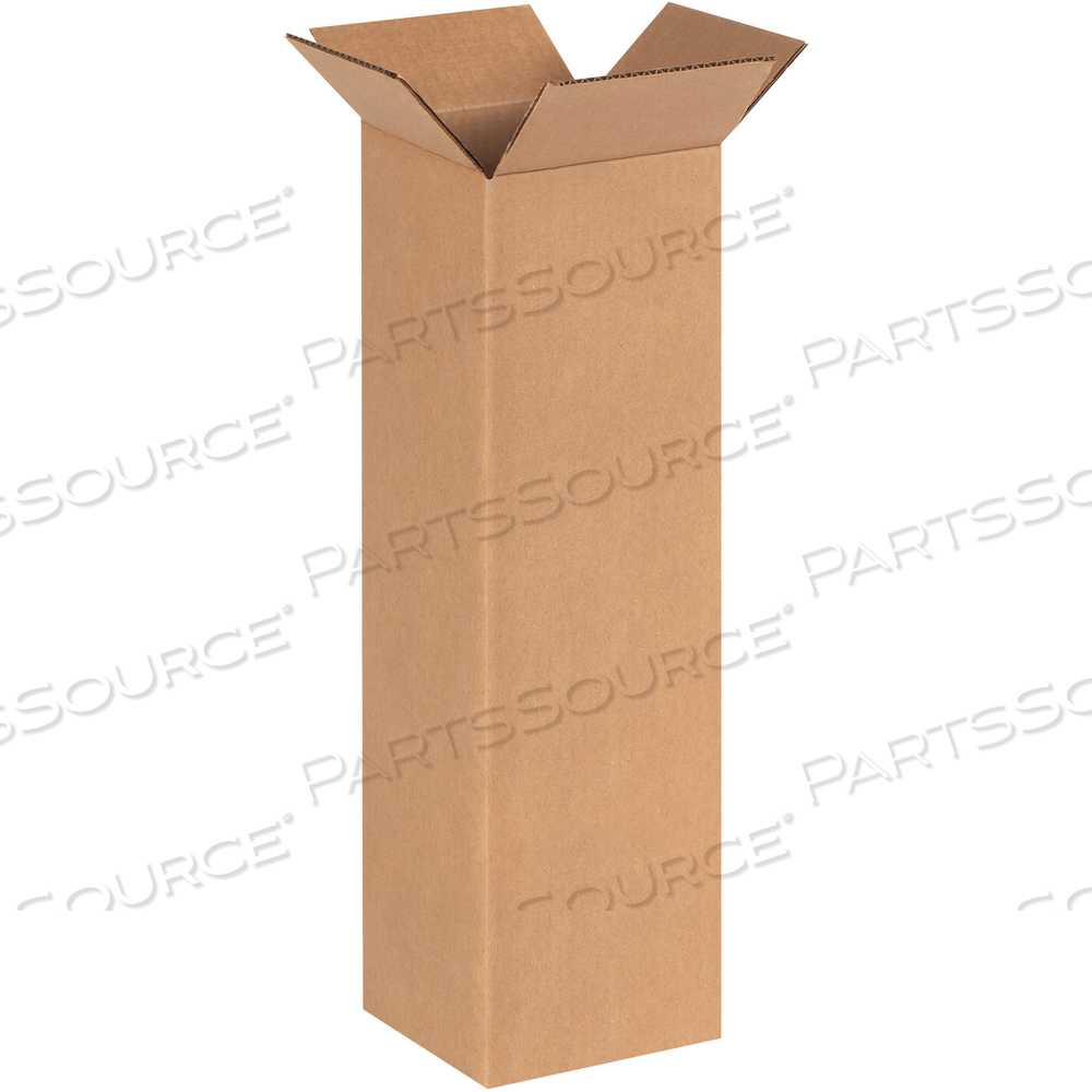 TALL CORRUGATED BOXES, 6" X 6" X 20", KRAFT, 25/BUNDLE by BOX Partners (Box Acquisitions, LLC)