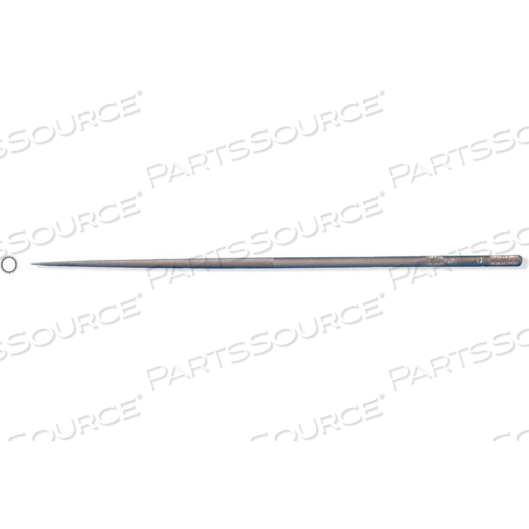 IMPORT NEEDLE FILES LENGTH: 6.25", CUT 0 ROUND PATTERN - PACKAGE OF 12 