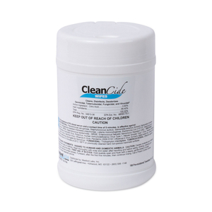 CLEANCIDE DISINFECTING WIPES, 6.5 X 6, FRESH SCENT, 160/CANISTER by Wexford Labs, Inc.