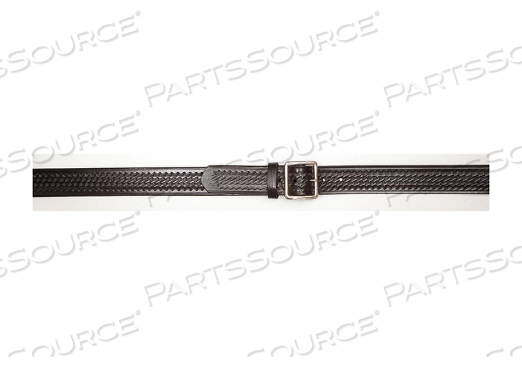 GARRISON BELT BLACK WEAVE 48 IN by Gould Goodrich Inc.