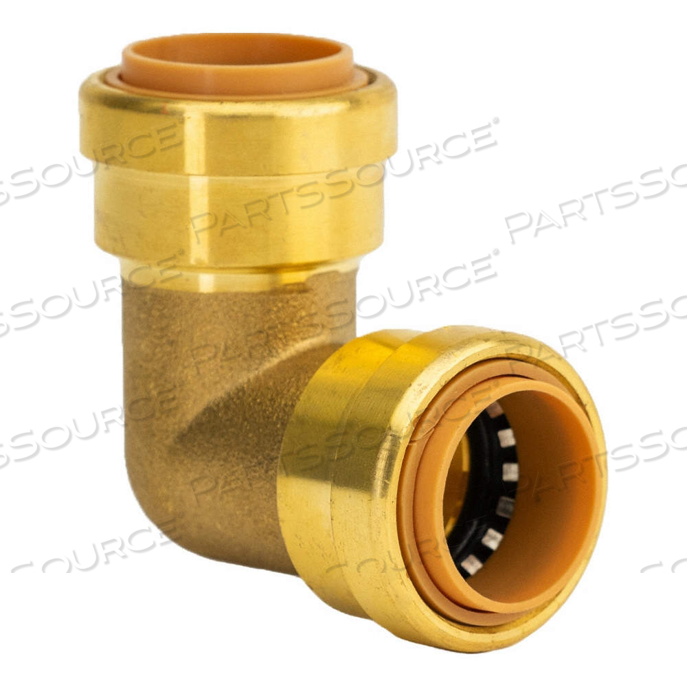 FEMALE ELBOW, BRASS, PUSH-TO-CONNECT X PUSH-TO-CONNECT, FOR 3/4 IN X 3/4 IN TUBE OD by Approved Vendor FEMALE ELBOW, BRASS, PUSH-TO-CONNECT X PUSH-TO-CONNECT, FOR 3/4 IN X 3/4 IN TUBE OD by Approved Vendor