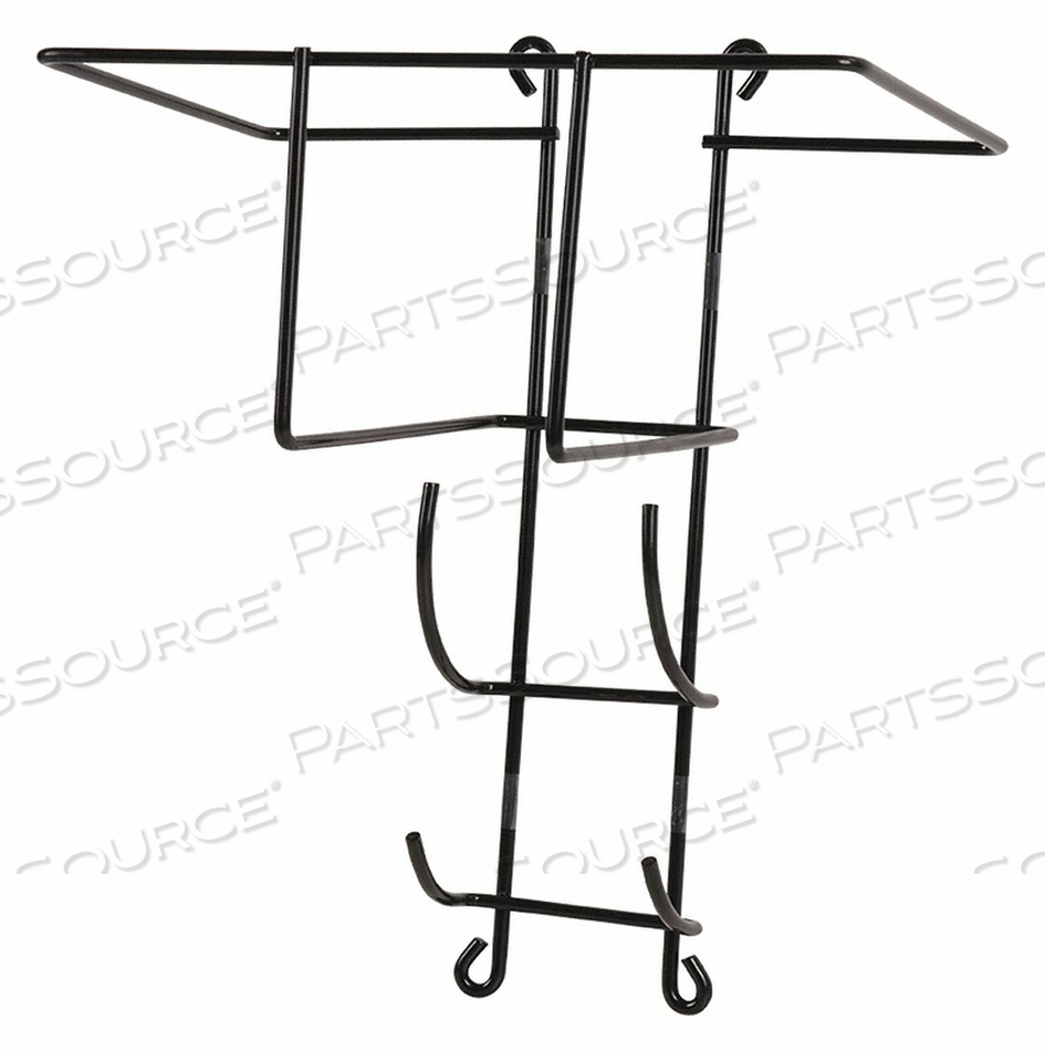WIRE RACK BLACK 9-1/2 L by Spill Magic WIRE RACK BLACK 9-1/2 L by Spill Magic