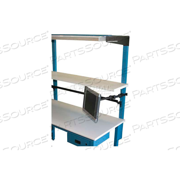 WSI OVERHEAD LIGHT FIXTURE, 72", PB SERIES, ECONOMY, WHITE by Workstation Industries, Inc.