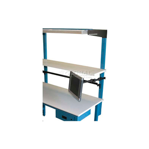 WSI OVERHEAD LIGHT FIXTURE, 72", PB SERIES, ECONOMY, WHITE by Workstation Industries, Inc.