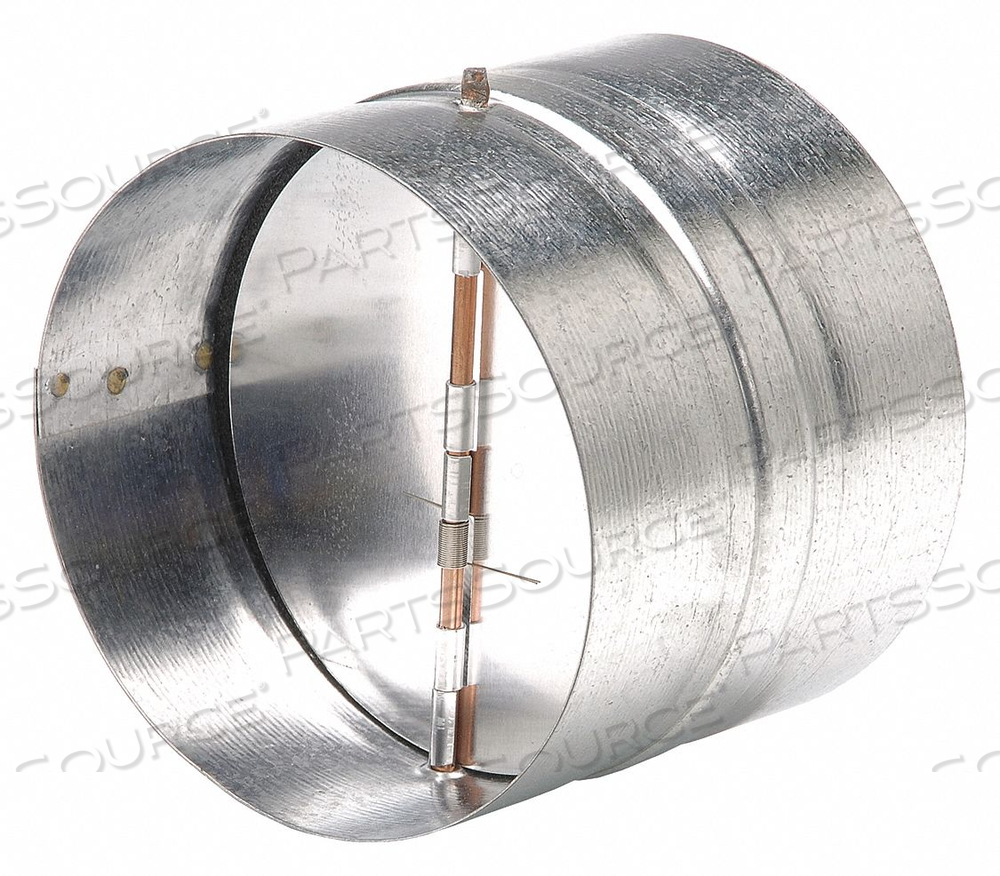 STEEL BACKDRAFT DAMPER 6 by S&P USA Ventilation Systems