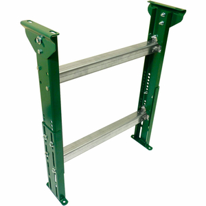 H-STAND SUPPORT FOR ASHLAND 21" BF ROLLER CONVEYORS - ADJ. 25-1/4" TO 37-1/4"H by Ashland Conveyor