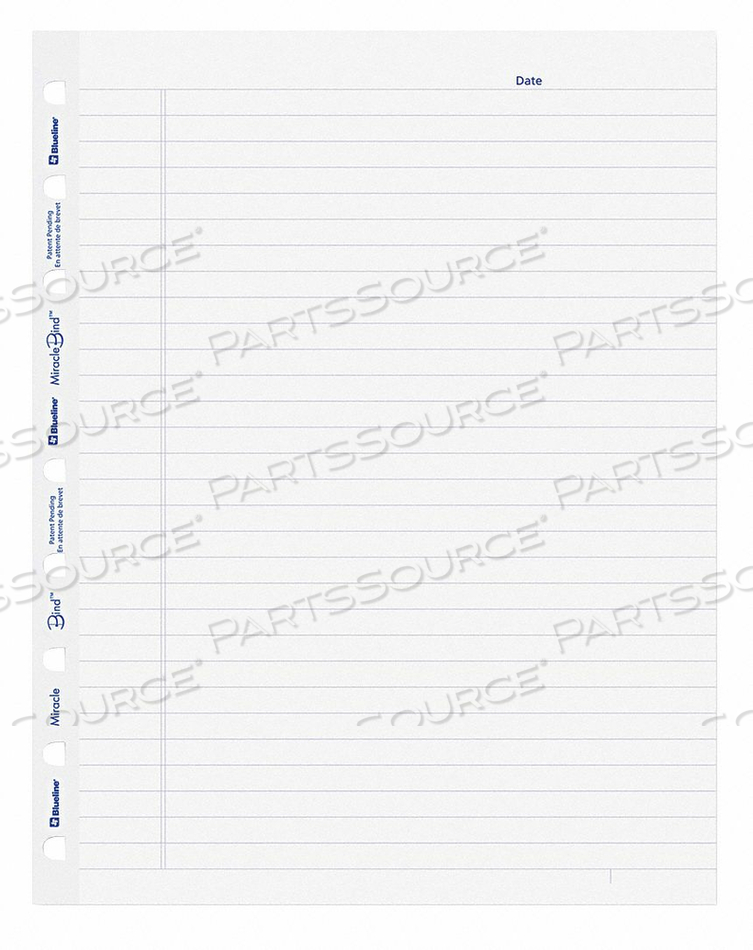 LOOSELEAF PAPER RULED PK50 by Blueline LOOSELEAF PAPER RULED PK50 by Blueline