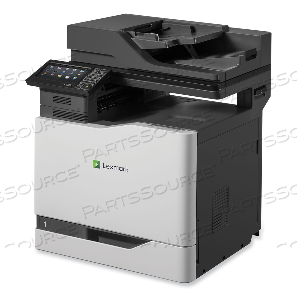 LEXMARK CX820DE - MULTIFUNCTION PRINTER - COLOR - LASER - LEGAL (8.5 IN X 14 IN)/A4 (8.25 IN X 11.7 IN) (ORIGINAL) - A4/LEGAL (MEDIA) - UP TO 50 PPM (COPYING) - UP TO 50 PPM (PRINTING) - 650 SHEETS - 33.6 KBPS - USB 2.0, GIGABIT LAN, USB HOST 