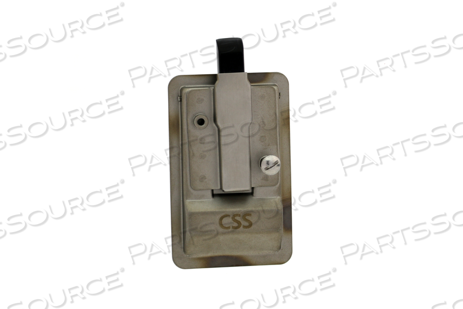 PADDLE LATCH, STAINLESS STEEL, WITH HASP, FOR USE WITH: FOR CASE CARTS by Blickman