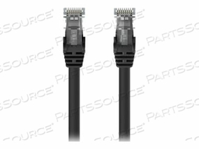 4FT CAT5E SNAGLESS PATCH CABLE, UTP, BLACK PVC JACKET, 24AWG, T568B, 50 MICRON, by Belkin