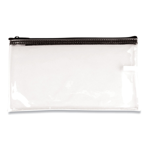 MULTIPURPOSE ZIPPER BAGS, VINYL, 11 X 6, CLEAR by CONTROLTEK