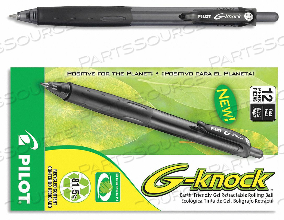ROLLERBALL PENS BLACK PK12 by Pilot
