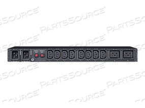 METERED ATS SERIES PDU24005, POWER DISTRIBUTION UNIT (RACK-MOUNTABLE), AC 200-240 V, 1-PHASE, SERIAL, INPUT: 2 X IEC 60320 C20, OUTPUT CONNE by CyberPower METERED ATS SERIES PDU24005, POWER DISTRIBUTION UNIT (RACK-MOUNTABLE), AC 200-240 V, 1-PHASE, SERIAL, INPUT: 2 X IEC 60320 C20, OUTPUT CONNE by CyberPower