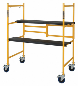 PORTABLE SCAFFOLD 3-21/64 FT.L STEEL by Metaltech