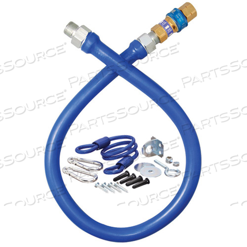 3/4X48IN GAS HOSE KIT by AllPoints Foodservice