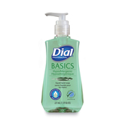 BASICS MP FREE LIQUID HAND SOAP, UNSCENTED, 7.5 OZ PUMP BOTTLE, 12/CARTON by Dial