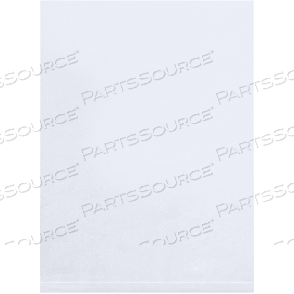FLAT 2 MIL POLY BAGS, 10" X 12", CLEAR, 1000/CASE by BOX Partners (Box Acquisitions, LLC)