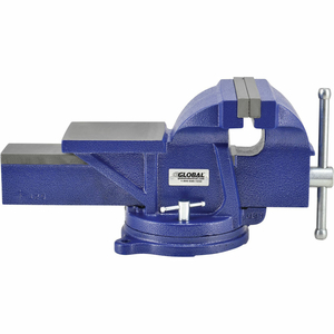 8" JAW WIDTH GENERAL PURPOSE BENCH VISE W/ SWIVEL BASE by Laizhou Hongyuan 8" JAW WIDTH GENERAL PURPOSE BENCH VISE W/ SWIVEL BASE by Laizhou Hongyuan