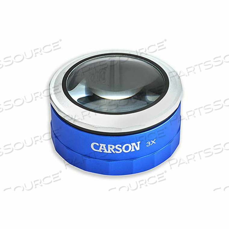 3X TOUCH ACTIVATED LED LIGHTED LOUPE MAGNIFIER by Carson