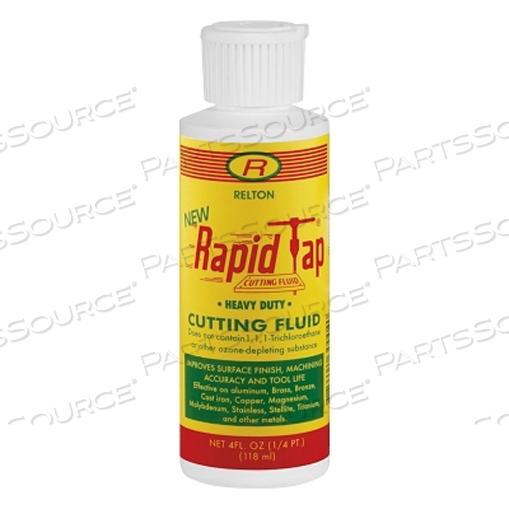 04Z-NRT RELTON RAPID TAP METAL CUTTING FLUID, 4 OZ by Relton Corporation