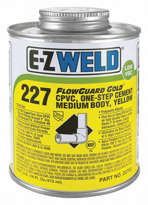 CEMENT 8 OZ YELLOW CPVC by E-Z Weld
