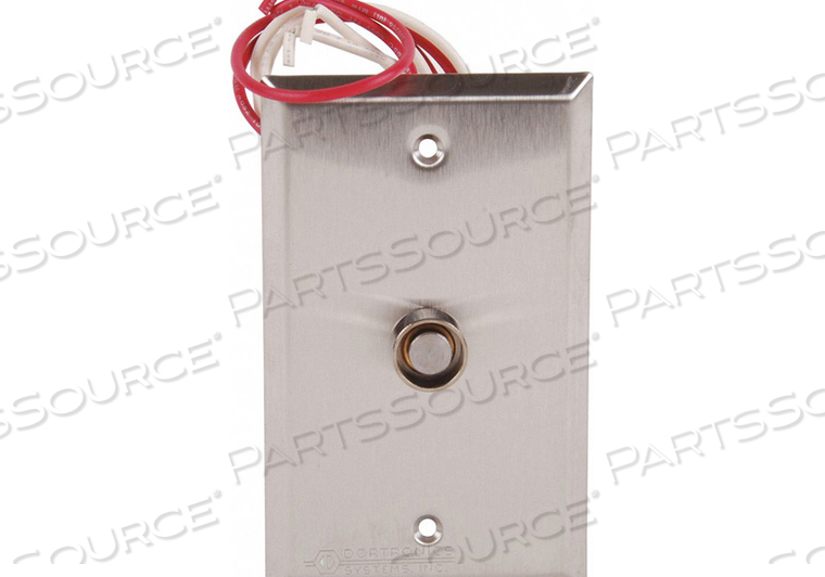 PUSH BUTTON 24VDC 3-3/4 W BLACK BUTTON by Dortronics Systems, Inc.