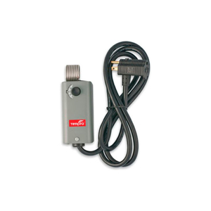 INDUSTRIAL LINE VOLTAGE TEMPERATURE CONTROLLER HEAT ONLY W/ 6" PIGGYBACK POWER CORD by Tempro