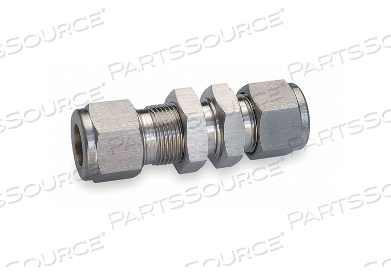 BULKHEAD UNION 316SS LET-LOK 6MM by Ham-Let