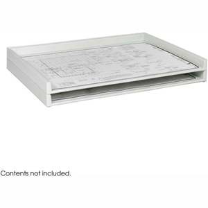 GIANT STACK TRAY 45-1/4"W X 34"D X 3"H by Safco GIANT STACK TRAY 45-1/4"W X 34"D X 3"H by Safco
