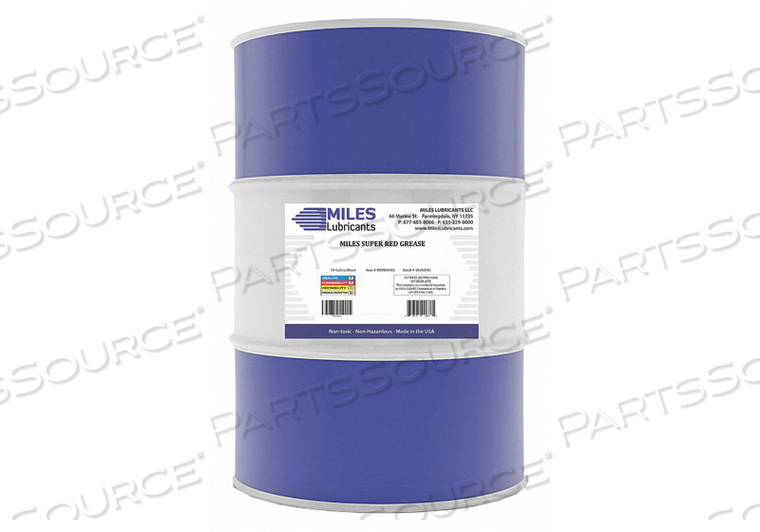 GREASE DRUM 400 LB. by Miles Lubricants GREASE DRUM 400 LB. by Miles Lubricants